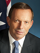 Official portrait of Tony Abbott